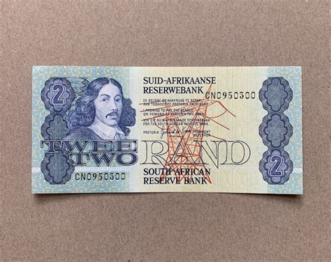 South African 2 Rand Banknote. South Africa Currency the Country of ...