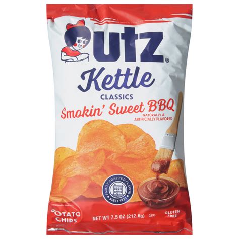 Save on Utz Kettle Classics Potato Chips Smokin' Sweet BBQ Flavored ...