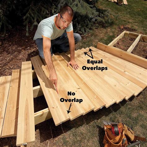 How to Build a Wooden Walkway | Wooden walkways, Wood walkway, Backyard landscaping designs