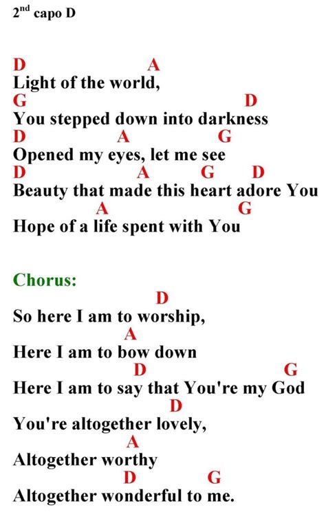 Pin by Holly Smith on Guitar Chords for songs | Worship lyrics, Lyrics ...