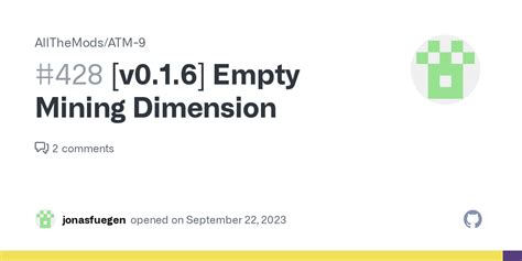 [v0.1.6] Empty Mining Dimension · Issue #428 · AllTheMods/ATM-9 · GitHub