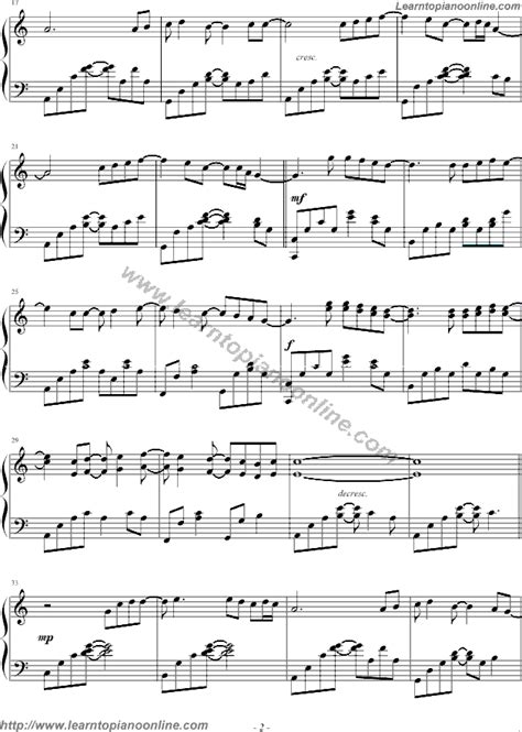 Right Here Waiting-Richard Marx(2) Free Piano Sheet Music | Learn How ...