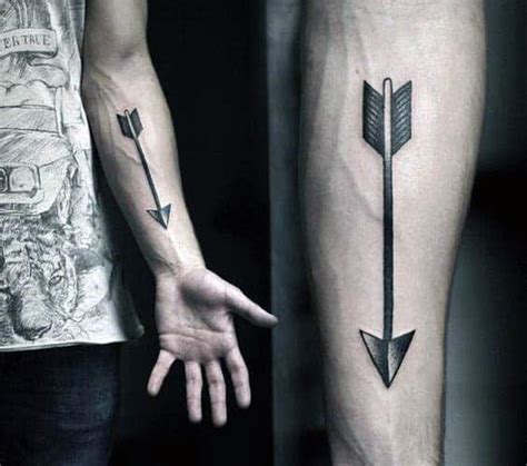 50 Archery Tattoos For Men - Bow And Arrow Designs