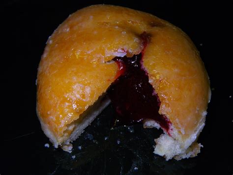 krispy kreme glazed raspberry filled