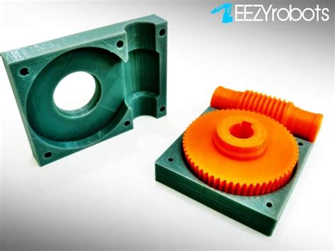 Worm gearbox 1:60 by daGHIZmo - Thingiverse | 3d printing, 3d printer, Useful 3d prints