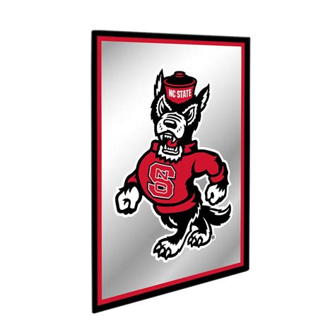 NC State Wolfpack: Mascot - Framed Mirrored Wall Sign - The Fan-Brand ...