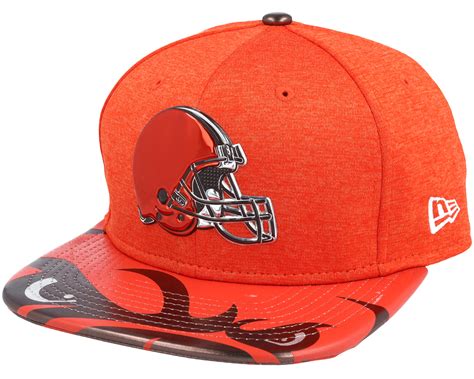 Cleveland Browns Draft 2017 9Fifty Red Snapback - New Era caps | Hatstore.co.uk