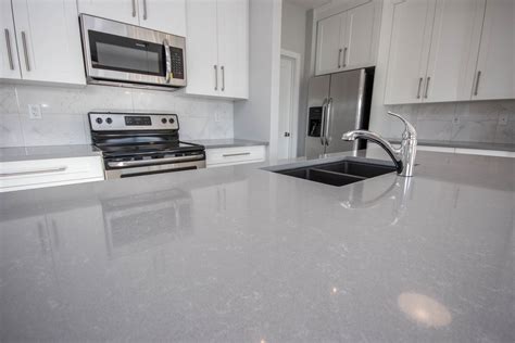 Uptown Grey #quartz, you can never go wrong. | Light gray quartz countertops, Gray quartz ...