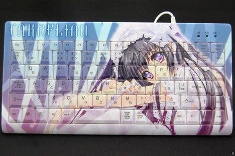 Japanese anime keyboard | Ubergizmo