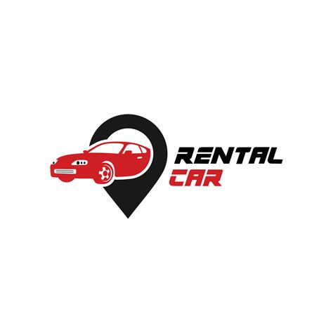 car rental illustration logo design 14013233 Vector Art at Vecteezy