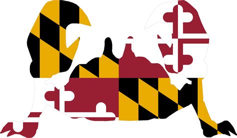 Maryland State Flag PNG Images Transparent Free Download - PNG Mart