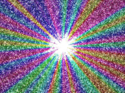 Rainbow Glitter Background