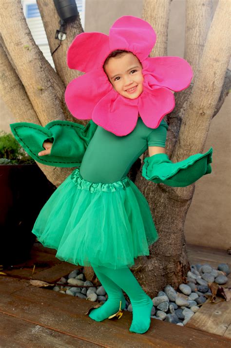 Ma Fille De Fleur | Feutre Fleur Rose De Costume De Halloween | PepperDesignBlog.com | Costume ...