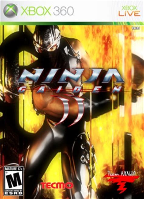 Ninja Gaiden 2 Xbox 360 Box Art Cover by miami-boy