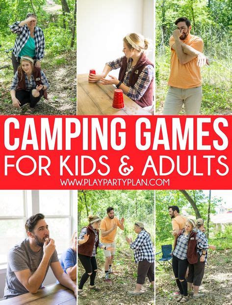 Fun Camping Games for All Ages | Fun camp games, Camping games kids, Family camping games