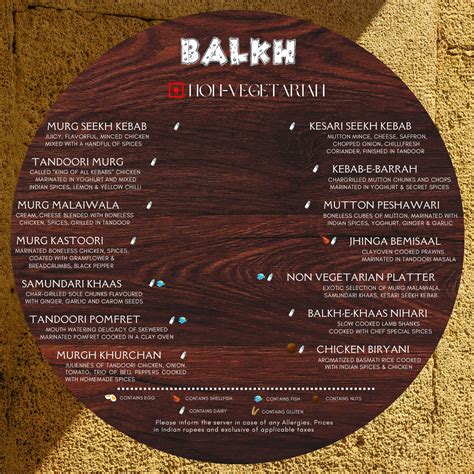 Balkh Menu - bellagio - Page 1 - 4 | Flip PDF Online | PubHTML5