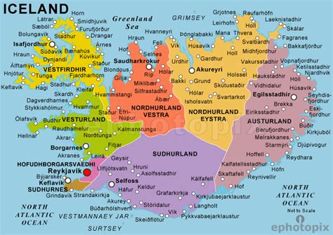 Map Of Iceland