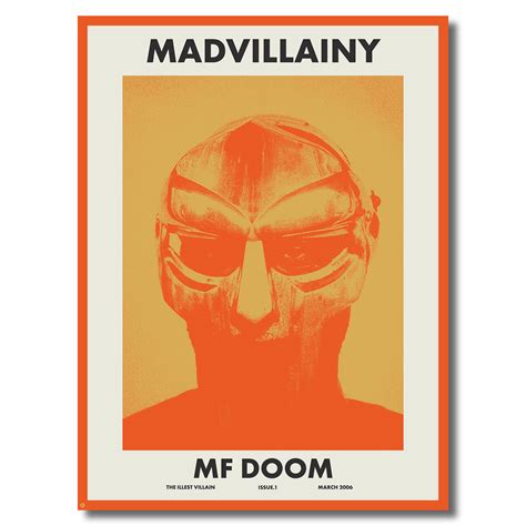 MF DOOM - MADVILLAINY CANVAS – SpotlightArt