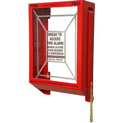 Safety Media Fire Alarm Pull-Station Cover | Grand & Toy