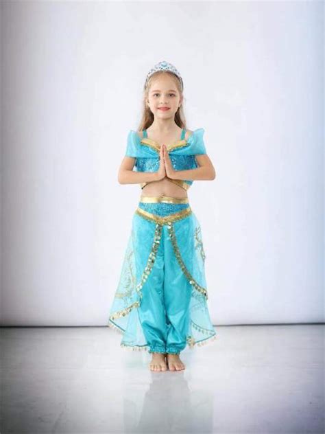 Kids Aladdin Costume Princess Suit Jasmine Outfit Girls | Lazada PH