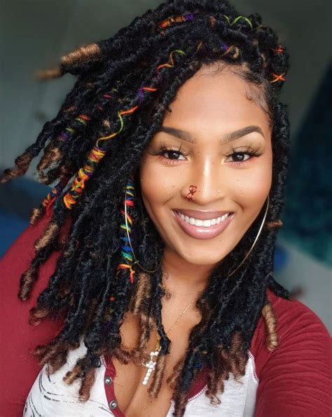 20+ Attractive Boho Braids To Slay - The Glossychic in 2020 | Faux locs hairstyles, Curly faux ...