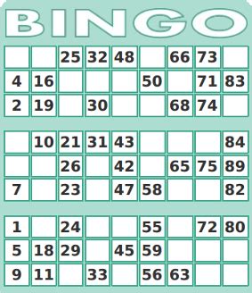Free Printable Number Bingo Card Generator