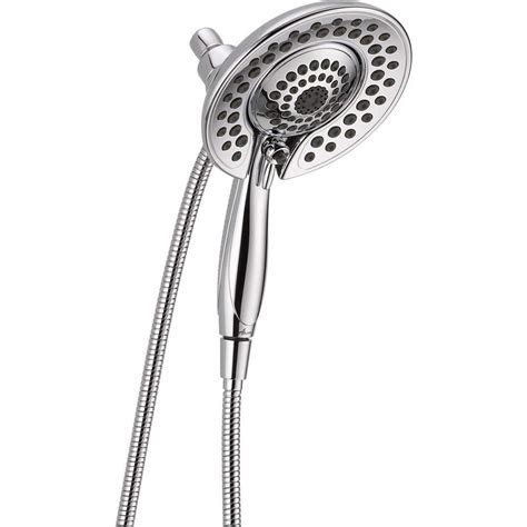 Delta 5-Spray In2ition 2-in-1 Dual Hand Held Shower Head with Hose, Chrome - Walmart.com