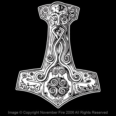 Mjolnir Graphics Code | Mjolnir Comments & Pictures | Norse tattoo ...