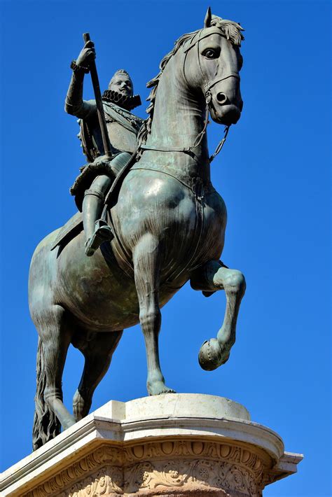 Philip III Equestrian Statue at Plaza Mayor in Madrid, Spain - Encircle ...