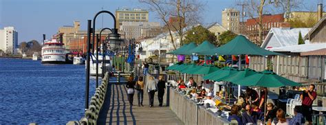 Historic Downtown Wilmington Riverfront Best Al Fresco Dining Neighborhood