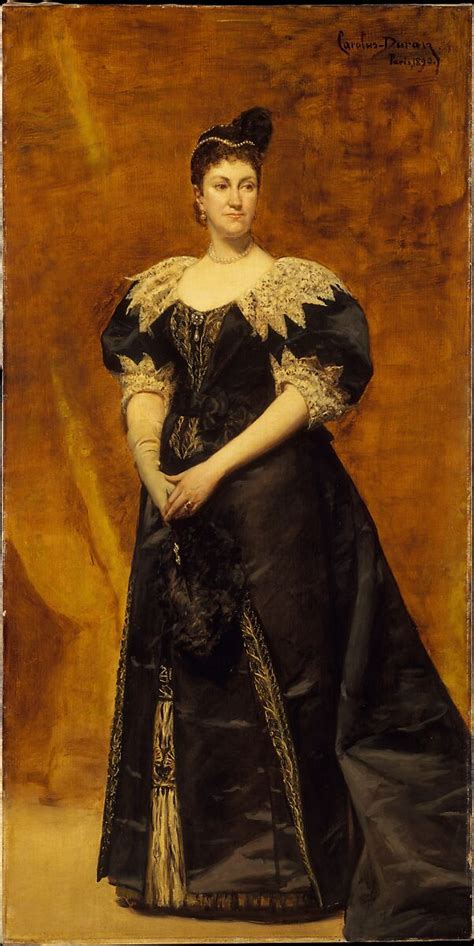 Carolus-Duran (Charles-Auguste-Émile Durant) | Mrs. William Astor (Caroline Webster Schermerhorn ...