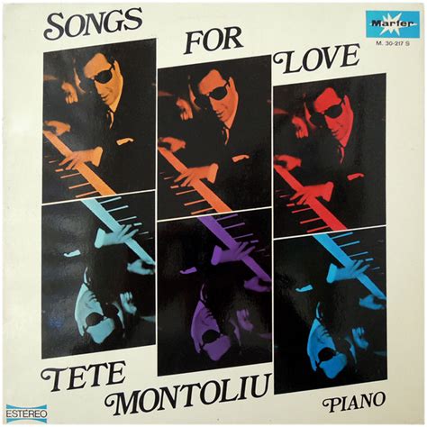 Tete Montoliu – Songs For Love (1975, Vinyl) - Discogs