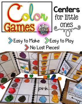 Color Words: Color Word Games by The Way I Teach | TpT