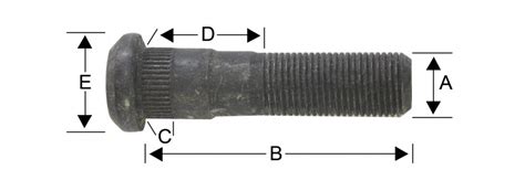 Wheel stud diagram - Trailer Canada