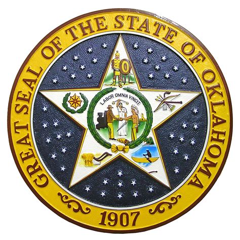 Oklahoma State Seal | State Seal Plaques c State Seal Plaque… | Flickr