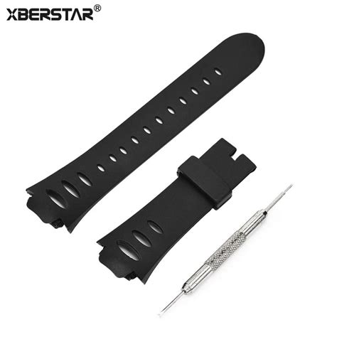 XBERSTAR Replacement Watchband Strap for SUUNTO OBSERVER SR Rubber With ...