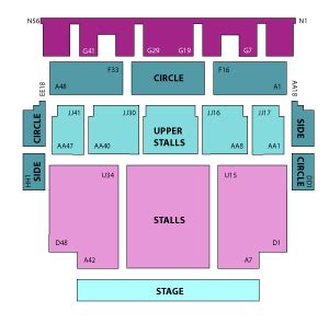 The Guildhall, Portsmouth | Seating Plan, view the seating chart for ...