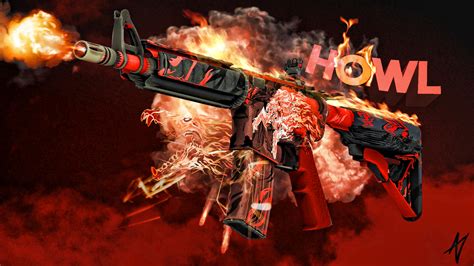 M4A4 Howl - CS:GO Wallpapers