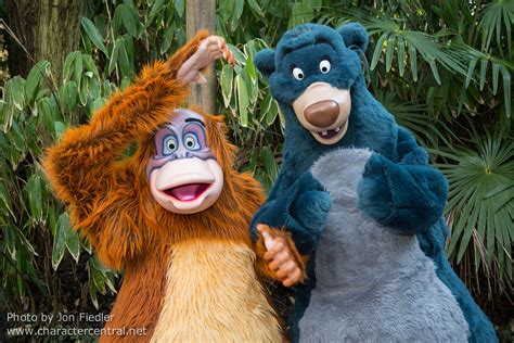 DLP Feb 2013 - Meeting Baloo and King Louie | Disneyland Par… | Flickr
