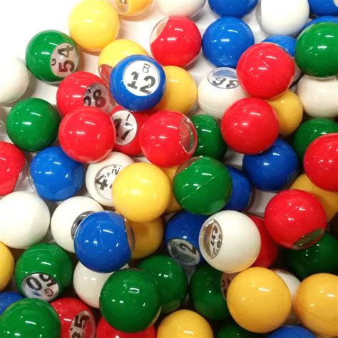 Medium Bingo Ball Set ( Approx. 7/8") - Mulitcolor – Wholesale Bingo Supplies
