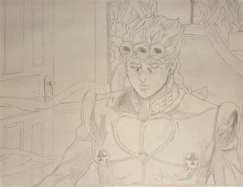 Giorno Giovanna in da boss suit (by me) : r/StardustCrusaders