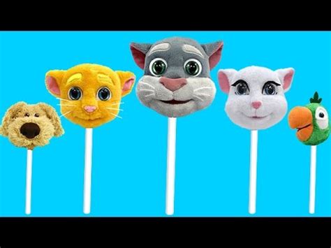 Talking Tom and friends Finger Family Play Doh Parody Song - YouTube