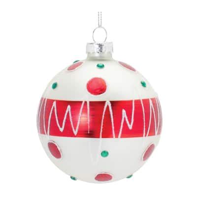 12ct. Whimsical Glass Ball Ornaments | Michaels