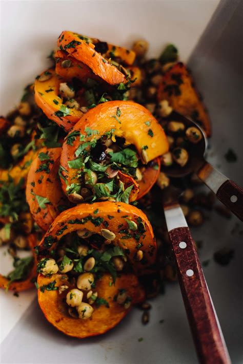 Chipotle Red Kuri Squash with Chickpeas | Naturally Ella