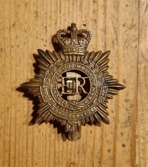 VINTAGE BRITISH MILITARY Badge Royal Army Service Corps Cap Badge $7.61 - PicClick