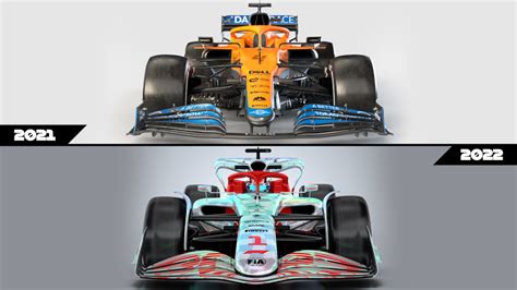 ANALYSIS: Comparing the key differences between the 2021 and 2022 F1 ...