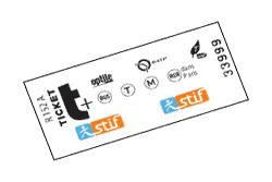 T+ Ticket - Individual and Single-Way Transport Ticket in Paris