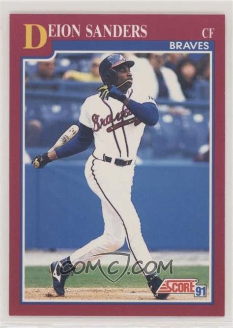 deion sanders baseball card topps - Leisha Isom