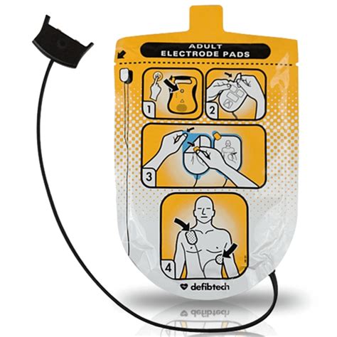 Defibtech Lifeline Adult AED Pads-DDP-100