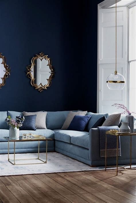 Navy Blue Living Room Furniture Inspirational How to Pretty Pastel Interiors Deco | Blue sofas ...